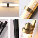 Axyaa Luxury Long Strip Wall Light: Post-modern Minimalist Design for Living Room, Hotel, Villa