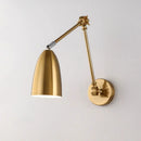 Axyaa Iron Folding Lamp: Modern Minimalist Telescopic Wall Light, American Retro Loft Design