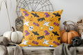 Axyaa Halloween Pattern Pillow Cover for Sofa Bedroom Car Decor