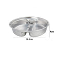 Axyaa Stainless Steel Steaming Plate with Handle for Rice Cooker and Household Steaming