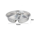 Axyaa Stainless Steel Steaming Plate with Handle for Rice Cooker and Household Steaming