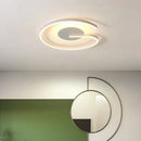 Axyaa LED Round Bedroom Ceiling Light - Modern Minimalist Home Lighting
