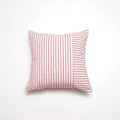Axyaa Striped Cotton Linen Throw Pillow Covers 18x18 Modern Decor for Sofa Couch
