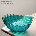 Axyaa Glass Fruit Plate, Phnom Penh Salad Bowl, Creative Candy Plate