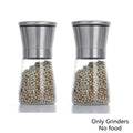 Axyaa Stainless Steel Manual Spice Grinder Set