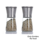 Axyaa Stainless Steel Manual Spice Grinder Set