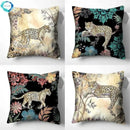 Axyaa Tiger Print Pillowcase - Decorative Sofa Cushion Cover Home Decor