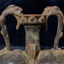 Axyaa Dragon Vase Ornaments Collection - Antique Song Dynasty Porcelain Decoration