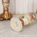 Axyaa Retro Nostalgic Resin Candlestick Set for Home Decor and Parties