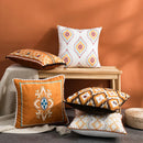 Axyaa Abstract Geometric Cushion Cover 45x45cm - Home Decor for Sofa, Living Room