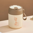 Axyaa Stainless Steel Thermal Lunch Box with Leak-Proof Design and Spoon