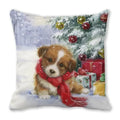 Axyaa Christmas Cat Dog 2023 Pillowcase Snowman Gift Set Decor