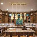 Axyaa Crystal Chandelier Pendant Light for Luxury Living Room and Bedroom