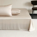 Axyaa Mulberry Silk Flat Bed Sheet – Ultra Soft Luxury Top Sheets Bed Linen