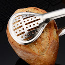 Axyaa Stainless Steel Food Tongs with Long Handle for Kitchen