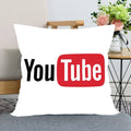 Axyaa Satin Soft Pillowcase for Home Decor 45x45cm Square Zipper Pillow Cover