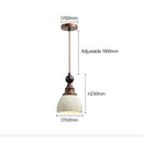 Axyaa Vintage Yellow Cave Stone Pendant Lamp for Bedroom and Bar