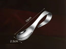 Axyaa Baby Self-Eating Spoon Stainless Steel Set - Children's Training Tableware