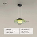 Axyaa Nordic Glass Chandelier: Elegant Lighting for Home Decor