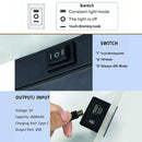 Axyaa LED Wall Light Motion Sensor Switch Bedroom Sconce Night Lamp