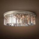 Axyaa Prism Chrome Ceiling Light for Elegant Home and Hotel Decor