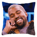 Axyaa Funny Kanye West Meme Cushion Covers 40x40cm Decorative Pillow Case Square Pillowcase