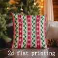 Christmas Patterned Pillow Covers for Sofa, Bedroom, Car - Axyaa