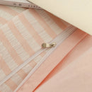 Axyaa Shell Bedding Set - Embroidered Solid Color Four Piece Set