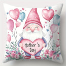 Axyaa Rose Elf Pillowcase Set for Mother's Day Decor, 45x45cm Single-sided Print