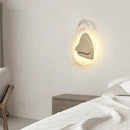 Axyaa Wabi Sabi LED Wall Light, Modern Glass Bedside Lamp, Dining Room, Reading, Restaurant