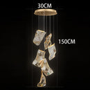 Axyaa Staircase Chandeliers LED Pendant Light Lamps for Modern Living Room