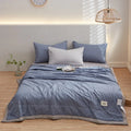 Axyaa Summer Cool Quilt | Japanese Washed Cotton | Single & Double Sizes | Lightweight