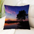 Axyaa Sea Waves Beach Pillowcase - Creative Office Car Home Lumbar Cushion Cover