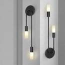 Axyaa Modern Luxury LED Wall Lamp Black Sconce Home Decor for Living Room & Bedroom