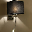 Axyaa Japanese Style LED Wall Lamp for Living Room Bedroom Hotel Hallway