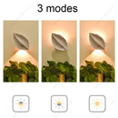 Axyaa RGB/Warm Light Leaf Wall Lamp with Motion Sensor & Remote Control