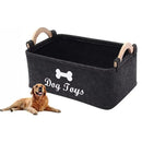 Axyaa Large Dog Toy & Pet Accessory Storage Basket Bin