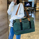 Axyaa Expandable Duffle Bag for Women: Stylish, Sporty, Spacious, One-Shoulder Fitness Bag!