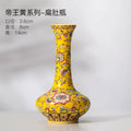 Axyaa Chinese Style Enamel Ceramic Vases Creative Home Office Decor