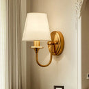 Axyaa European Iron Wall Lamp Mirror Headlight for Bedroom, Living Room, Corridor