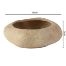 Axyaa Ceramic Flower Pots: Handmade Stoneware, Sword Mountain Design