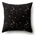 Axyaa Galaxy Print Pillowcase - Decorative Polyester Cushion Cover for Home Sofa