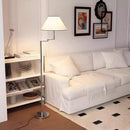 Axyaa Designer LED Floor Lamp Swing Arm Minimalist Upright Lamp for Living Room