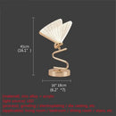 Axyaa Nordic Butterfly LED Table Lamps: Modern Desk Lighting for Creative Bedroom Decor