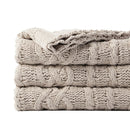 Axyaa Soft Chenille Plaid Throw Blanket for Sofa and Bedspread