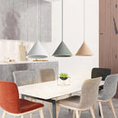 Axyaa Nordic Macaroon Pendant Light - LED Single Head for Restaurant Bedroom