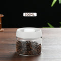 Axyaa Glass Coffee Beans Storage Jar - Vacuum Sealed Moisture-proof Container