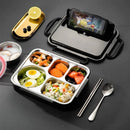 Axyaa 1500ML Stainless Steel Thermal Lunch Box Soup Bowl Leak-Proof Bento Box