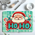 Axyaa Christmas Kitchen Draining Mat - Absorbent & Anti-Slip