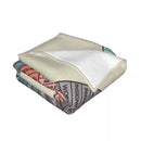 Axyaa Fluffy Softs Emotions Throw Blanket - Funny and Cozy Gift